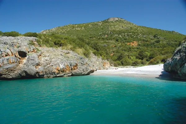 Foto della spiaggia di Cala Bianca
